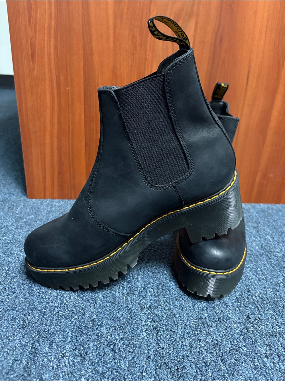 Dr. Martens Black Rometty boots